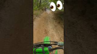 @TrailRidingWithMatt almost YEETS the KTM in the woods