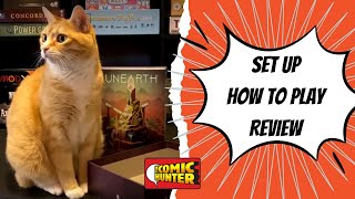 Unearth: Set Up, How to Play, and Review [Boardgame]