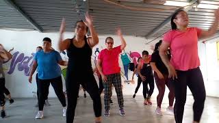 aerobico basico bloque derecho / clase grabada en vivo video sin edicio  🤪💪🏼🤗