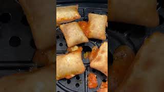 How To Make Pizza Rolls In Air Fryer- 🍕😀 #pizzarolls #snackfoodies #airfried