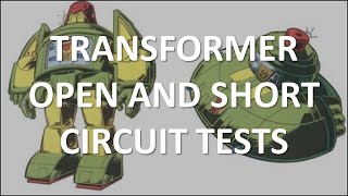 Transformer Open and Short Circuit Test (Full Lecture)