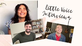 COLTON RYAN SHOWS OFF HIS KENTUCKY TATTOO! SEAN TEALE & BRITTANY O'GRADY TALK 'LITTLE VOICE' SERIES.