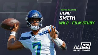 GENO SMITH'S CLUTCH EFFORT PUSHED THE  SEAHAWKS PAST THE PATRIOTS - WK 2 FILM STUDY #seahawks