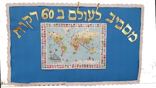 מסיבת הסיום 2022  גן מרגנית. מסביב לעולם ב-60 דקות