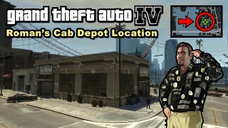 Roman's cab depot location - GTA 4