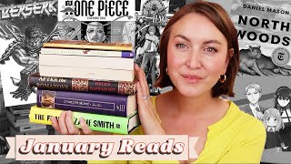 JANUARY 2024 Wrap-up! I READ A BOOKTUBE DARLING!