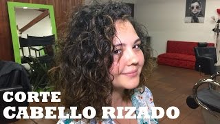 Cabello rizado / cambio de look / corte