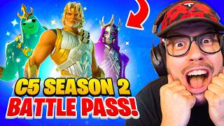 NEW *Season 2* BATTLE PASS in Fortnite! (GREEK GODS)