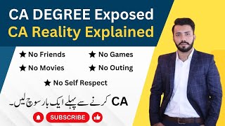 CA Degree Exposed | CA Explained | Charetered Accountant