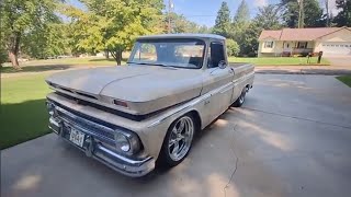 Got a 1966 Tennessee Farmer License Plate for my 1966 Chevy C10 "Almond Joy" and Foot Dimmer Switch!