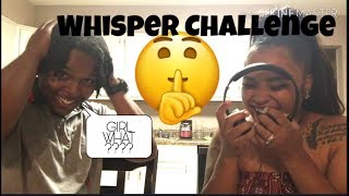 COUPLES WHISPER CHALLENGE