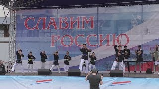 Соревнования по силовому экстриму,  показательные выступления, День России ИВАНОВО 2019