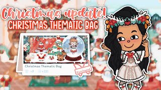 CHRISTMAS UPDATE! *thematic bag* 🎄🎅❄️