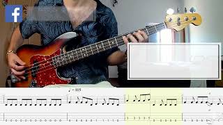 System Of A Down - Lonely Day BASS COVER + PLAY ALONG TAB + SCORE