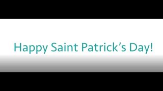 Happy St Patrick's Day 2022