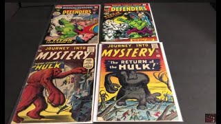 💥🧟‍♂️🔥The Hulk Marvel Monsters Journey Into Mystery Xemnu Titan Defenders  Marvel Comics covers 🔥📚