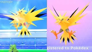 FIRST LEGENDARY ZAPDOS RAID IN POKÉMON GO! DID I CATCH IT?