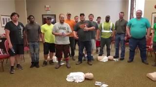 Portland's Bravo Environmental Are Happy With Their Adult CPR Class!