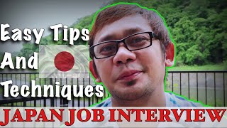 JAPAN | Basic Interview Preparations and Tips for First Timers | Tagalog