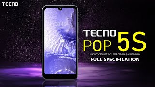 Tecno Pop 5S Official Look, Design, Camera, Specifications, Features