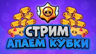 АПАЕМ ТОП 1 МИРА ВМЕСТЕ С ПОДПИСЧИКАМИ! СТРИМ БРАВЛ СТАРС