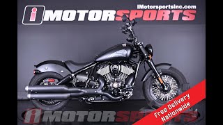 2022 Indian Motorcycle® Chief® Bobber Dark Horse® Black Smoke A10312@ iMotorsports