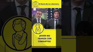 NO TRANZO CON CORRUPTOS #milei2023 #shorts #javiermilei