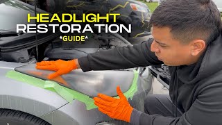 How To Restore Headlights In 10 Minutes! | Very Simple