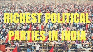 Top 5 Richest political parties in India ADR Survey Report