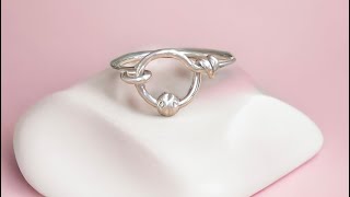 Circle Fidget Ring Tutorial by @pumpkinglassgallery