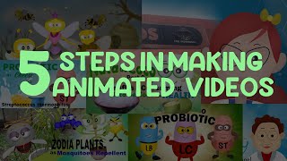 5 STEPS IN MAKING ANIMATED VIDEOS