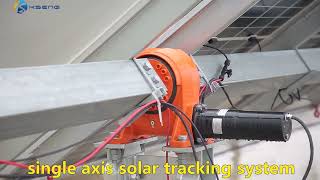 Kseng single axis solar tracking system