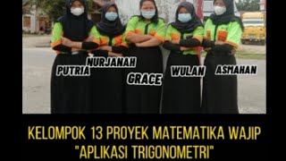 Kelompok 13 (Tinggi Tugu D4 - Aplikasi Perbandingan Trigonometri)