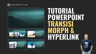 TUTORIAL POWERPOINT, MORPH TRANSITION and HYPERLINK | POWERPOINT INTERAKTIF