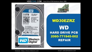 WD30EZRZ WD HDD PCB Repair 2060-771945-002