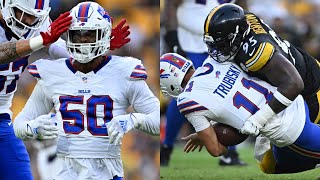 Greg Rousseau a menace vs. Steelers, Mitch Trubisky stinks it up & more Bills takeaways