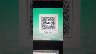 Tapu Lele Qr Code Mii