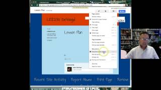 Setting up Google Sites for LEE230