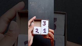 paper game | number puzzle | cardboard crafts #shorts #viral #youtubeshorts #beautifulartgallery