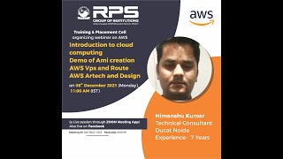 Webinar on Amazon Web Services (AWS)