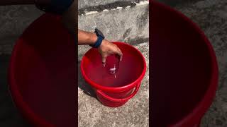 Simple Science Experiment with Water #shorts