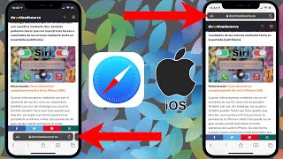 Como cambiar la posición de la barra de URLs de Safari en iPhone | Búsqueda