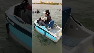 RUSH WAVE  BOAT，The boat is so fun#rushwave  #Surfing #kartboat #rushwaveboat