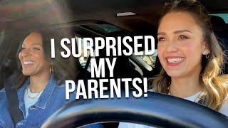 I SURPRISED MY PARENTS! | JESSICA ALBA