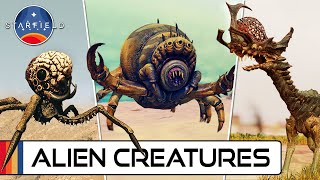 All Starfield Aliens in Cheyenne || Creatures + Fauna Guide