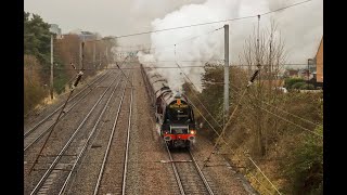 44871 & 6233 'Duchess of Sutherland' | The Christmas White Rose to York - 16th & 18th December 2021