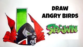 How To Draw Angry Birds Spawn