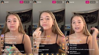 Mackenzie Ziegler Live On IG Live | May 23rd, 2020