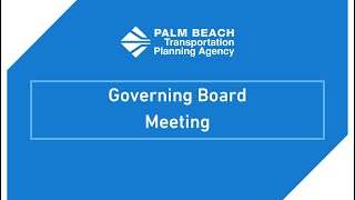 Governing Board Meeting - June 20, 2024