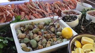 Seafood buffet at Hôtel Barrière Le Normandy Deauville in France